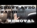 How to remove Radio in Chevrolet Aveo