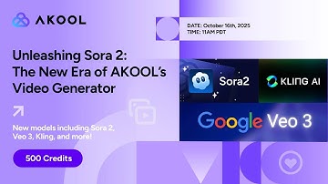 Unleashing Sora 2: The New Era of AKOOL’s Video Generator!