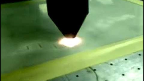 Cutting Plastic Co2 x-y table laser automation www.wlsc.com laser system integrator