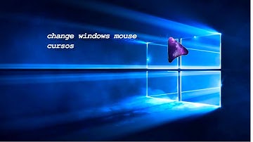 how to change your mouse cursor  without apps!!🤯