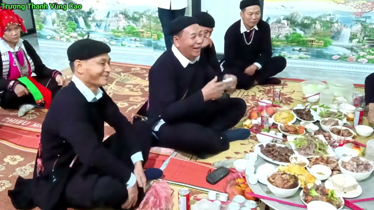 Hát đối đáp, đám cưới Dao Tuyển,  tại thôn Cốc Đào xã Bảo nhai, tỉnh Lào Cai 