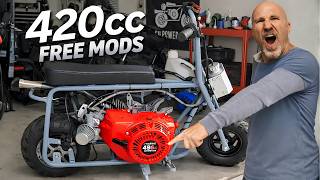 420cc Ported Head & Free Compression bump = Massive Gains!