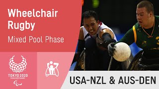 Wheelchair Rugby Mixed Pool Phase | Day 1 | Tokyo 2020 Paralympic Games
