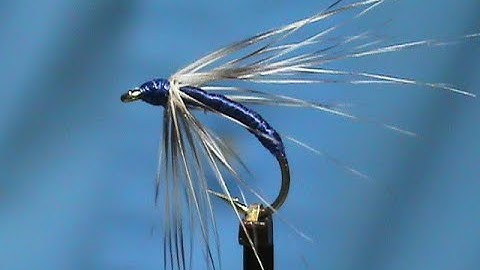 Fly Tying for Beginners a Purple and Grizzly with Jim Misiura