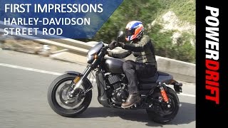 2017 Harley Davidson Street Rod : First Ride : PowerDrift