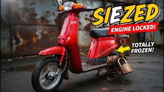 Can I get this 1983 2 stroke Moped to run. Suzuki Love 50cc moped, siezed moped engine