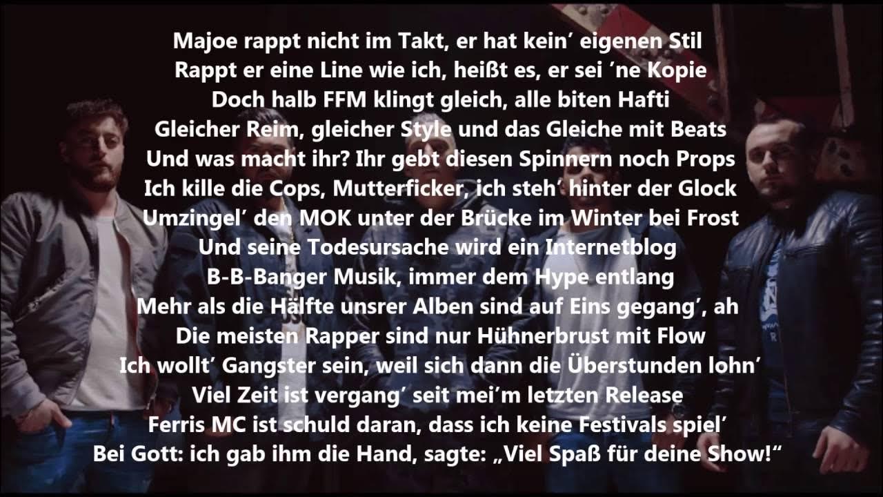 Farid Bang 100 BARS Lyrics YouTube