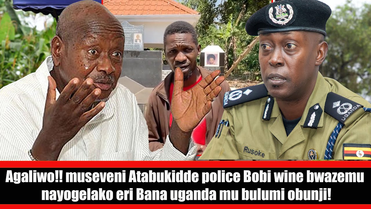Agaliwo!! museveni Atabukidde police Bobi wine bwazemu nayogelako eri Bana uganda mu bulumi obunji!