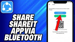 How To Share Shareit App via Bluetooth - Easy Fix screenshot 5