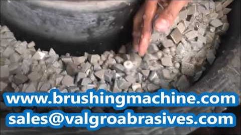 Amvin auto Vibro deburring and drying process