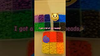 finally some new beads GOSH #kandi #funny #beadwork #scene #bracelet #ponybeads #viral #shorts #fypシ