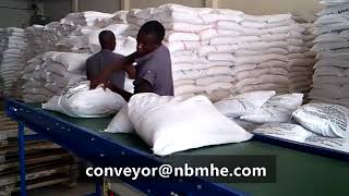 belt conveyor for soft rice bags, sugar sacks, woven bags screenshot 5