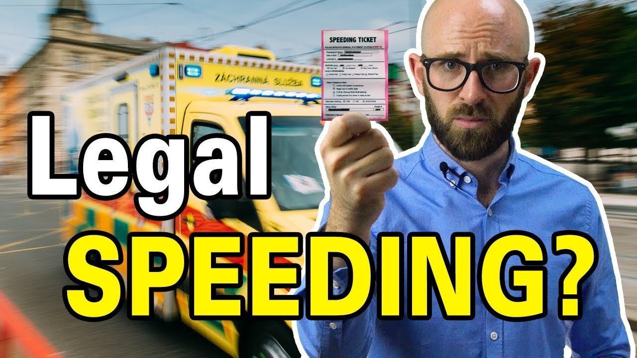 Can Ambulance Drivers Get Speeding Tickets?