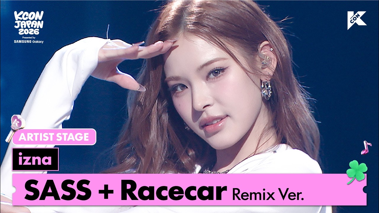 izna - SASS + Racecar Remix Ver. | ARTIST STAGE | KCON JAPAN 2026