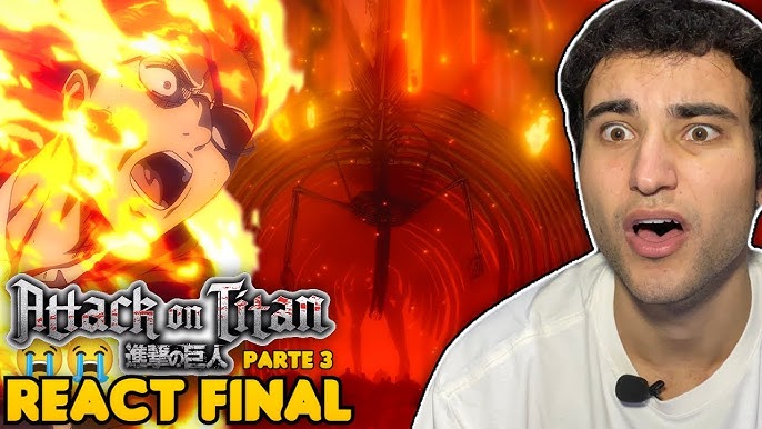 ATTACK ON TITAN FINAL Temporada Parte 3 TRAILER Official React