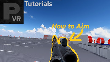 How to AIM any WEAPON in Pavlov VR | Noob to Pro