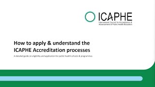 Accreditation Process Walkthrough
