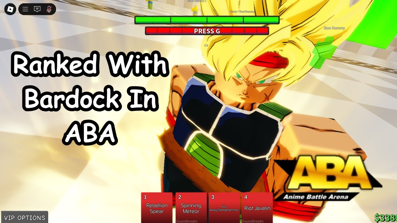 Ranked With Bardock in ABA [aba update] - YouTube