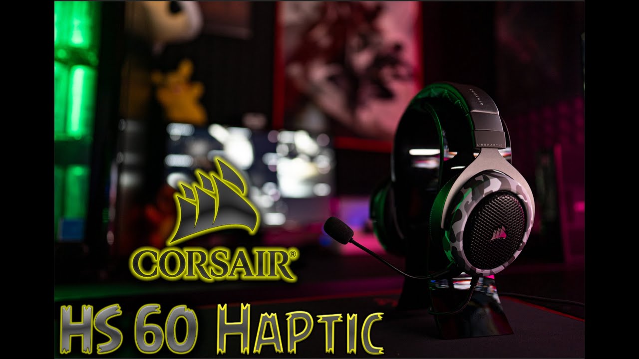 New Corsair HS60 Haptic Review - Feel Explosions! - YouTube