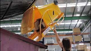 Liftmaster Niftylift bin lifter demonstration | Emptying wheelie bins with ease