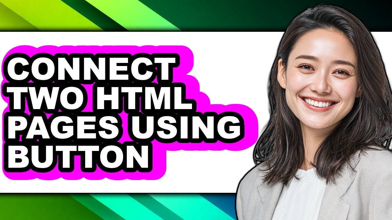 How to Connect Two Html Pages Using Button (updated) - YouTube