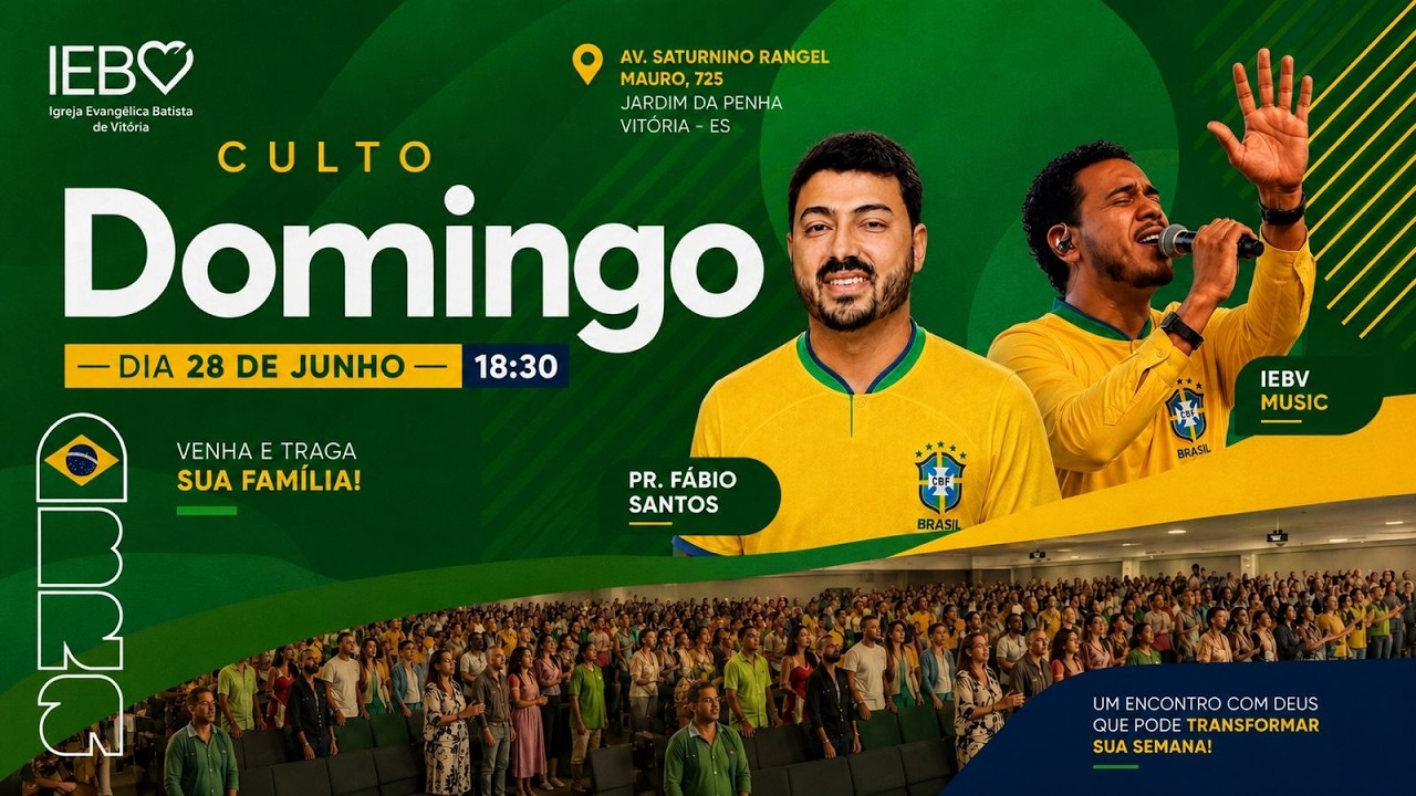 Vivendo o Milagre do Perdão (Gênesis 45:1-15) | Pr. Fábio Santos | 28/06/26