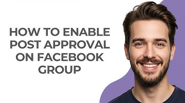 How To Enable Post Approval On Facebook Group - GUIDE!