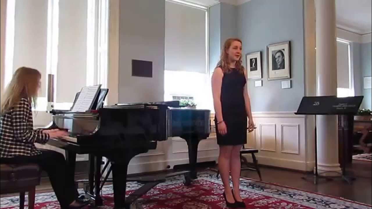 Alison Dougherty "The Little Horses" by Aaron Copland YouTube
