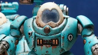 Painting Adeptus Mechanicus Kastelan Robots Part 2 Painting Adeptus Mechanicus Kastelan Robots Part 2