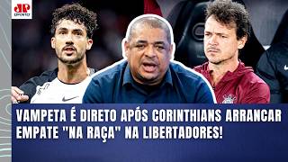 "É ISSO QUE IMPORTA, velho! O CORINTHIANS..." VAMPETA É DIRETO após EMPATE com SANTA FÉ!