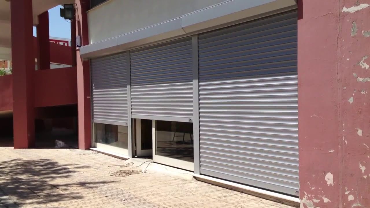 Automatic Operated Rolling Shutter In Bangalore - YouTube