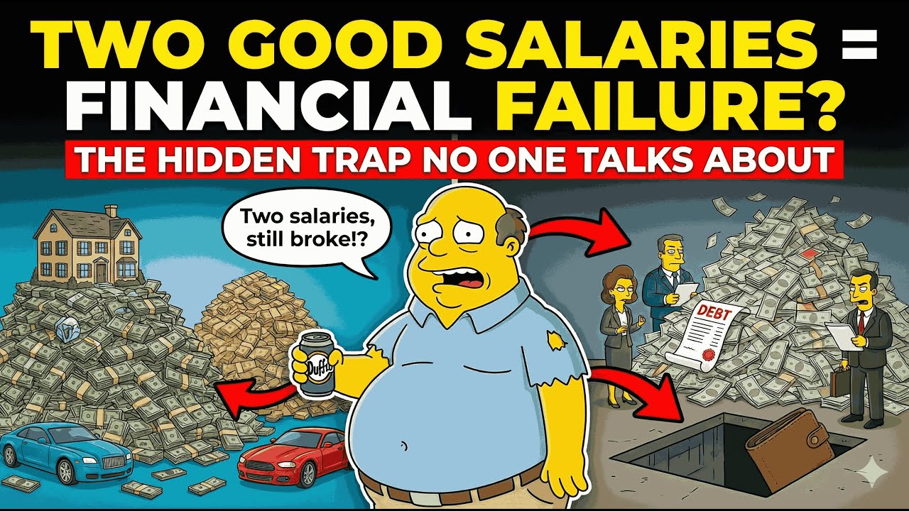 Why Two Good Salaries Still Feel Like Financial Failure (The Dual-Income Trap Explained) 💵