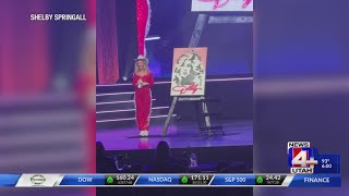 A diamond in a rhinestone world: Miss Utah contestant reflects on speed painting Dolly Parton port