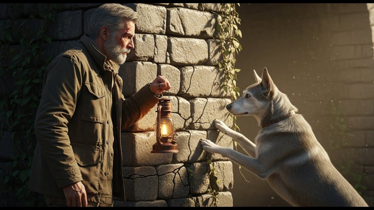 Dog Scratches Against Stone Wall — Veteran Reveals Hidden Chamber | Haunting Discovery