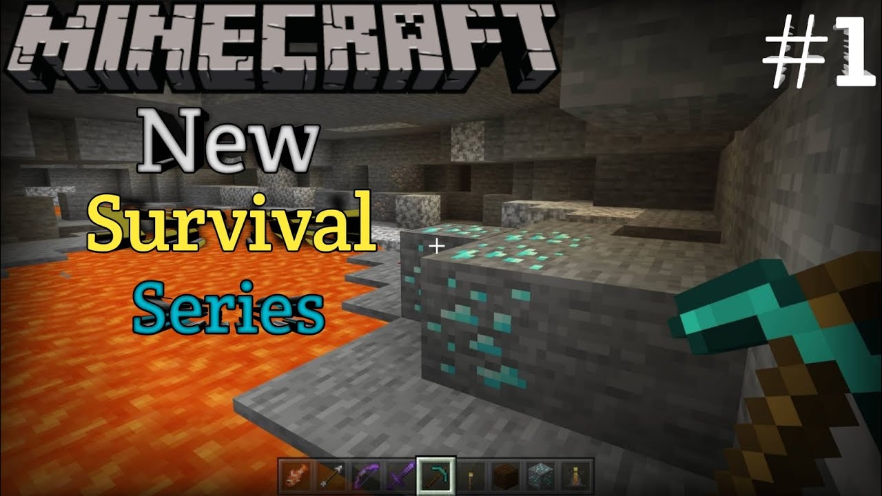 Minecraft New Survival series || Going for mining & cave exploring ...