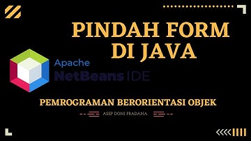 Menghubungkan Form (Multiple Form) di Java Netbeans