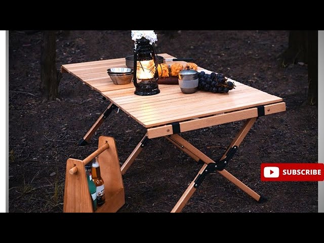 Tutoriel pour customiser une table de camping pliante - Marie Claire