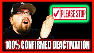 DASHERS WHO DO NOT WANT TO BE DEACTIVATED MUST STOP DOING THIS RIGHT NOW! IT'S NO JOKE! *