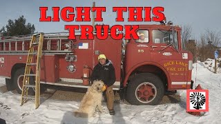 DIY project of replacing Ford Fire truck lights with LEDs