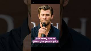 Download Lagu Rick astley - never gonna give you up  lyrics MP3 Download Lagu Rick astley - never gonna give you up  lyrics MP3