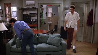 Kramer got kicked on head | Seinfeld S04E03 screenshot 4