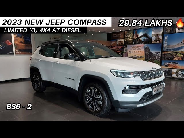 2023 New Jeep Compass Limited (O) 4X4 AT Diesel ₹ 29.84 Lakhs Most Detailed  Review