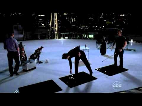 Grey's Anatomy 7x16 Guys Roof Golfing