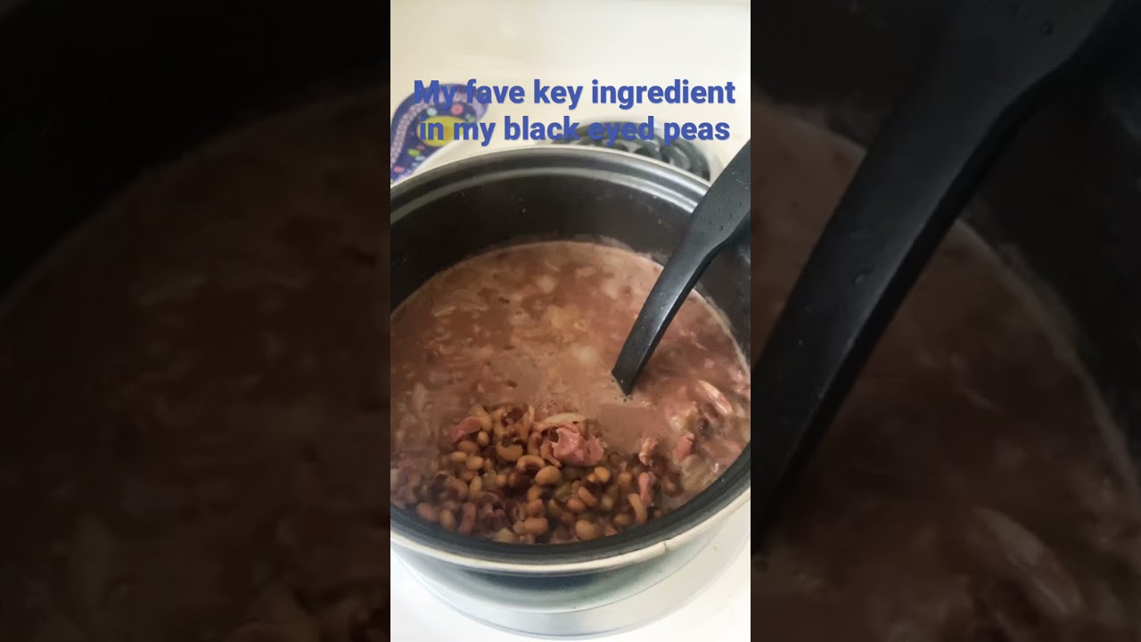 Black Eyed Peas w/Liquid Smoke