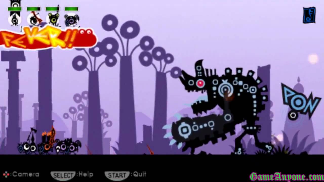 Let's Play: Patapon [HD] - Mission 21 - Legendary Night Sky - YouTube