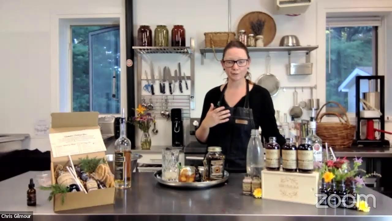 How to Make Wild Foraged Drinks & Cocktails with Bitters