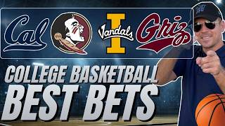Wednesday Best College Basketball Picks Cal Vs Florida State & Idaho Vs Montana
