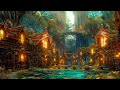 Magic bookstore in the woods  vol1 enchanting magic library  nature sound stream  crickets