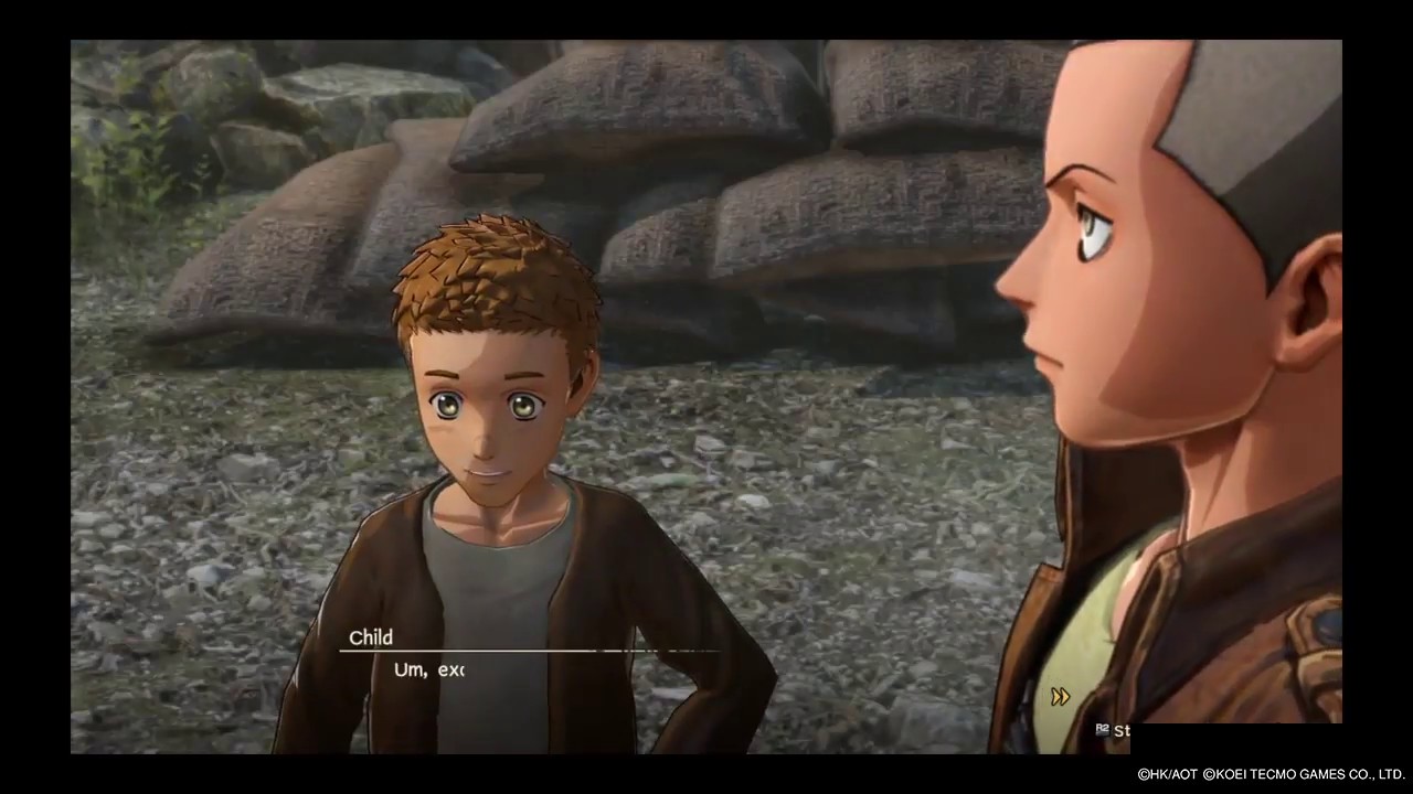 Attack On Titan 2 Gameplay Conny Friendship Moment YouTube