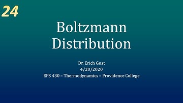 Boltzmann Distribution